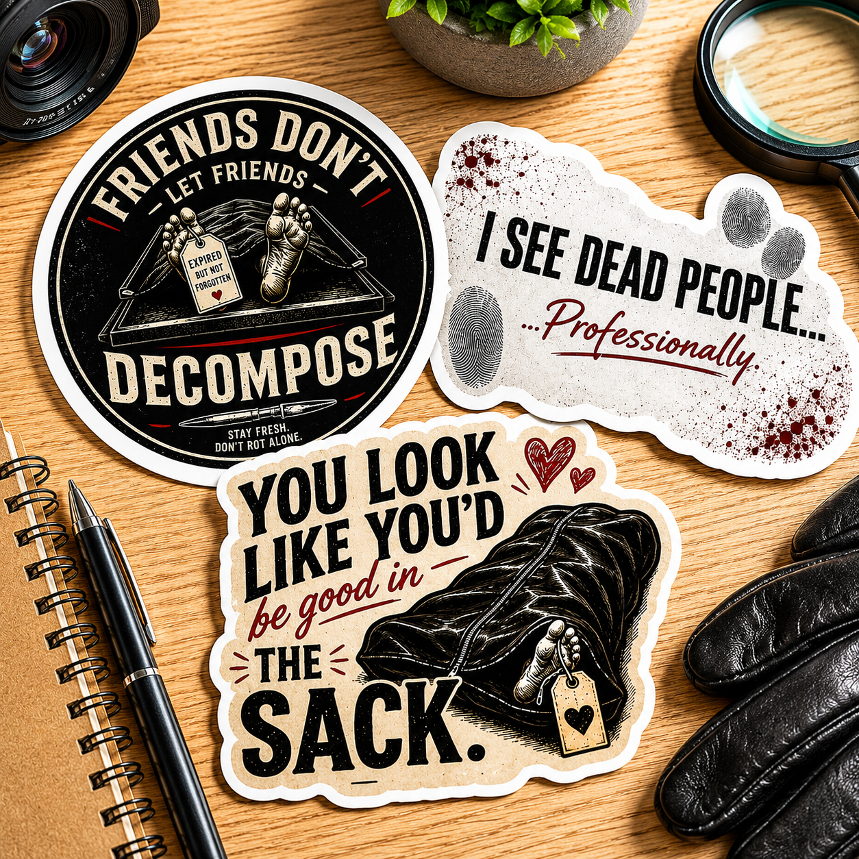 Stickers and Decals – Death Investigation Training Academy