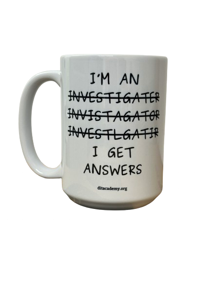 I Get Answers Investigator Mug