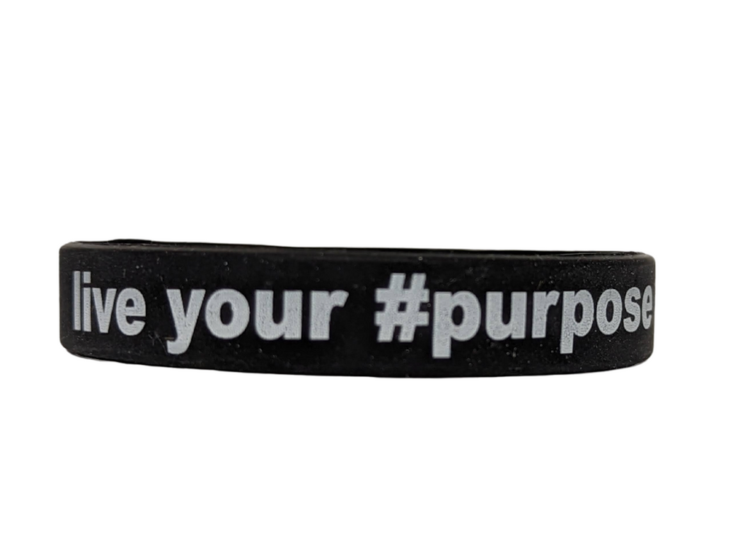 live your #purpose wristband