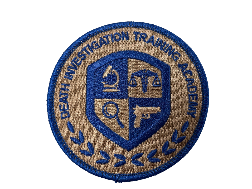 Embroidery Logo Patch (Blue)